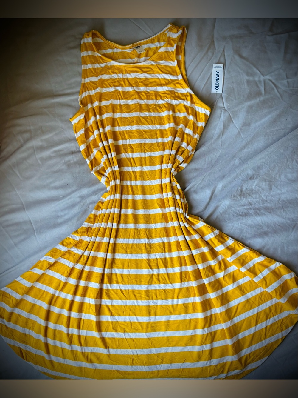 Old Navy Striped Sleeveless Dress